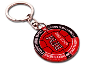 Acrylic Round Key-Ring (5 Mm)