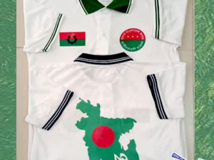JERSEY POLO MASH WHITE Green BNP T- Shirt