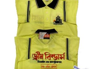JERSEY POLO MASH CREEM