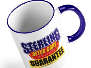 Sublimation Blue Rin Mug with Print