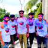 Jersey Neck White T-shirt with print - Image 5