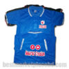 JERSEY POLO MASH BLUE with print