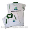 JERSEY POLO MASH WHITE GREEN