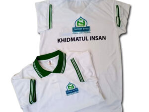 JERSEY POLO MASH WHITE GREEN
