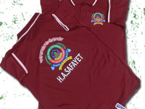 Lacost Jersey Polo T-Shirt (Marun)  with Print
