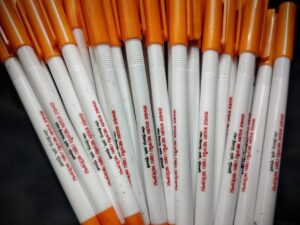 Yellow Pen Coustomized Print