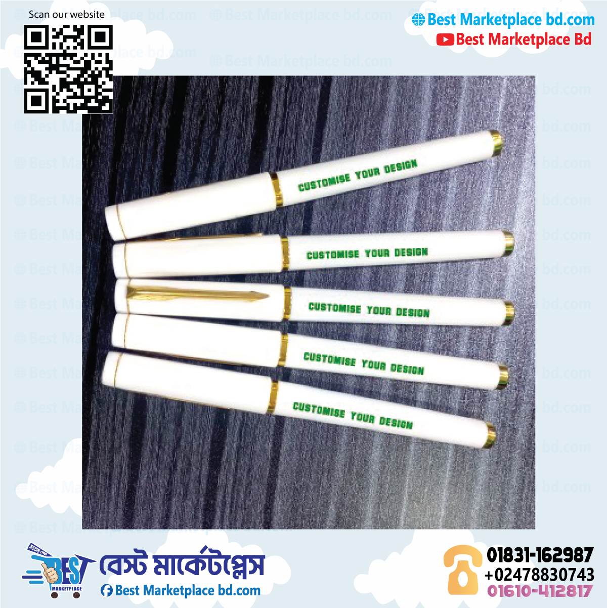 Pen With Coustomized Print Good - Image 7