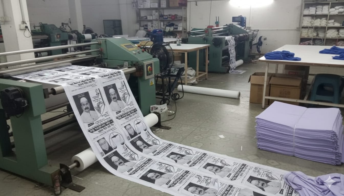 Election cloth banner print (নির্বাচনের কাপড়ের ব্যানার প্রিন্ট) - Image 5
