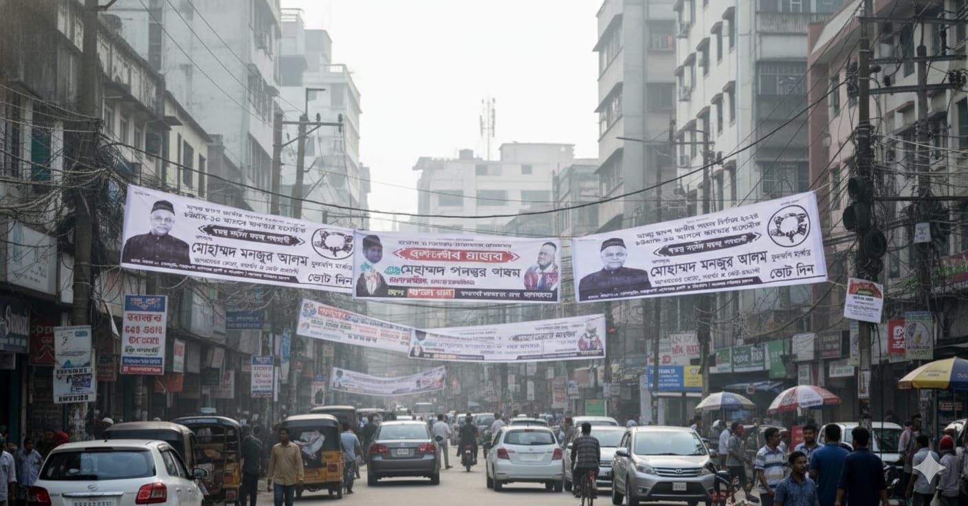 Election cloth banner print (নির্বাচনের কাপড়ের ব্যানার প্রিন্ট) - Image 4