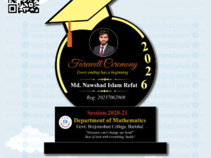 Farewell Ceremony  Graduation Crest  Acrylic Full Coustomi